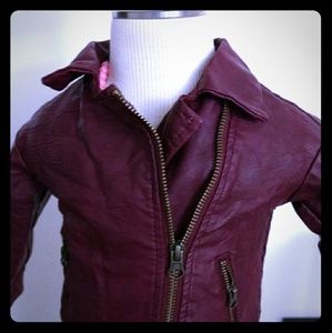 Genuine Kids by Oshkosh faux leather jacket